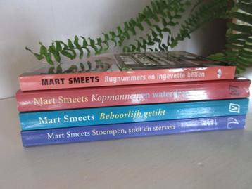 4 x pocketboek van Mart Smeets beschikbaar voor biedingen