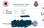 2x tickets Excelsior Rotterdam - Telstar - 17 januari, Tickets en Kaartjes, Twee personen, Januari