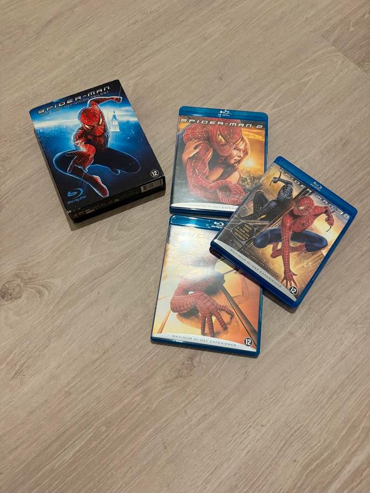Spider-Man Trilogy Blu-ray Boxset, Cd's en Dvd's, Blu-ray, Actie, Boxset, Ophalen of Verzenden