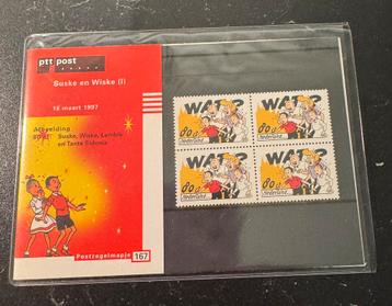 Ptt Post postzegel mapje 167 suske en wiske (1) beschikbaar voor biedingen