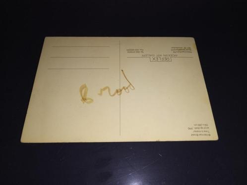 Ansichtkaart gesigneerd door Herman Brood, Verzamelen, Ansichtkaarten | Nederland, Ongelopen, Noord-Holland, 1980 tot heden, Ophalen