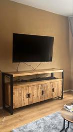 Prachtig mango houten dressoir. Industrieel, Huis en Inrichting, Kasten | Dressoirs, Ophalen, Zo goed als nieuw, 25 tot 50 cm