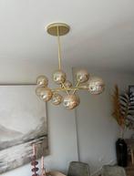 Plafond lamp glazen ballen goud, Huis en Inrichting, Lampen | Kroonluchters, Ophalen, Zo goed als nieuw