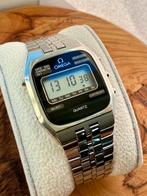 Omega Speedmaster LCD Quartz 186.0009, Staal, Met bandje, Polshorloge, Omega