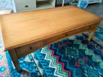 Blank eiken salontafel, Huis en Inrichting, Tafels | Salontafels, Ophalen, 100 tot 150 cm, 50 tot 100 cm, Zo goed als nieuw