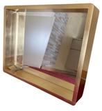 Stralende Luxe MondiArt “All Gold” Spiegel 53x43 cm - nieuw, Ophalen, Eu, Nieuw, Minder dan 100 cm