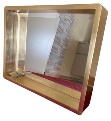 Stralende Luxe MondiArt “All Gold” Spiegel 53x43 cm - nieuw beschikbaar voor biedingen
