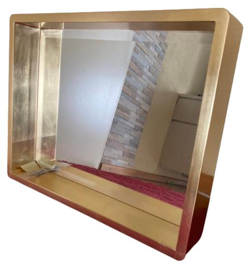 Stralende Luxe MondiArt “All Gold” Spiegel 53x43 cm - nieuw, Huis en Inrichting, Woonaccessoires | Spiegels, Nieuw, Minder dan 50 cm