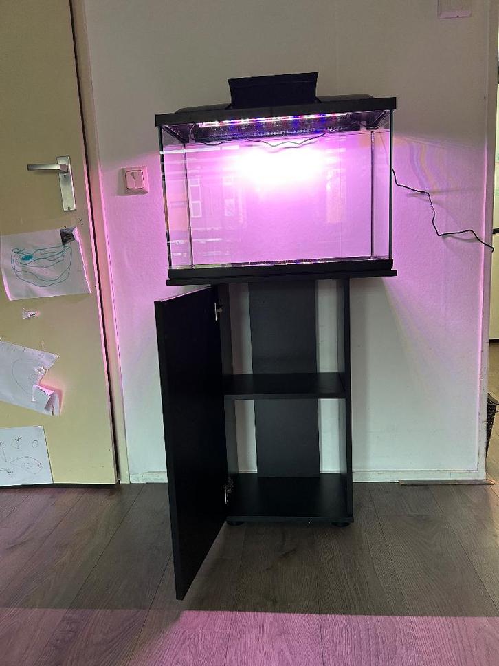 Aquarium 70 liter, Dieren en Toebehoren, Vissen | Aquaria en Toebehoren, Gebruikt, Leeg aquarium, Ophalen