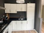 Complete keuken met inbouwapparatuur, Huis en Inrichting, Keuken | Complete keukens, Ophalen, Gebruikt, Wit, Hoekkeuken