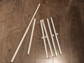 Ikea rek/stellingkast met mandjes en rekken - afbeelding 4