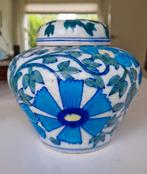 India Neota Pottery, prachtige pot met deksel., Antiek en Kunst, Antiek | Keramiek en Aardewerk, Ophalen of Verzenden