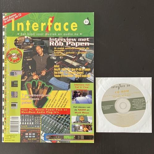 Interface nr. 31 met CD (april/mei 1998), Boeken, Tijdschriften en Kranten, Gelezen, Muziek, Film of Tv, Ophalen of Verzenden