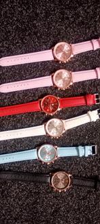 Dames horloges (meerdere kleuren ), Sieraden, Tassen en Uiterlijk, Ophalen, Zo goed als nieuw, Overige merken
