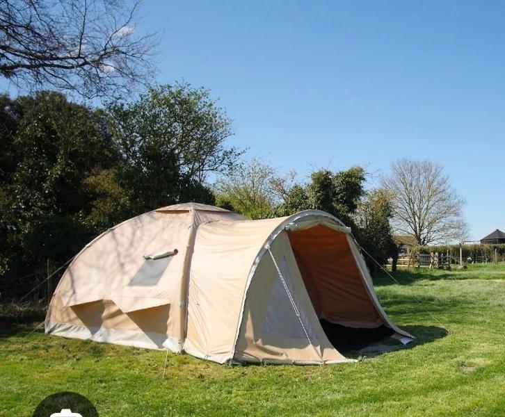 Karsten 2.80 Opblaastent, Caravans en Kamperen, Tenten, tot en met 5, Gebruikt, Ophalen