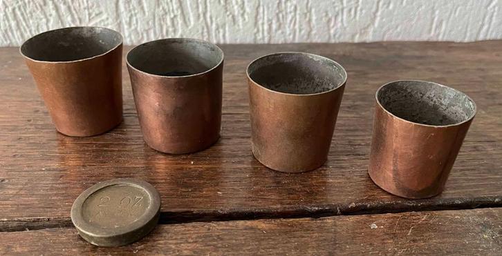 Antiek koperen en messing  gebruiksvoorwerpen, Antiek en Kunst, Antiek | Koper en Brons, Koper, Ophalen of Verzenden