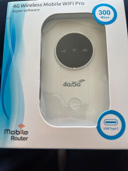 4G/5G Mobiele WiFi Router - 300 Mbps, Computers en Software, Routers en Modems, Nieuw, Router, Ophalen of Verzenden