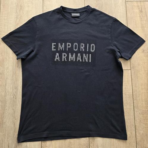 100% ORIGINEEL Emporio Armani t-shirt maat XL, Kleding | Heren, T-shirts, Zo goed als nieuw, Maat 56/58 (XL), Zwart, Ophalen of Verzenden