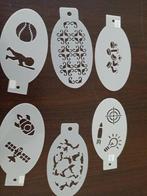 schmink sjablonen set no9 opruiming maar 1set op=op, Hobby en Vrije tijd, Feestartikelen, Ophalen of Verzenden, Nieuw, Schmink