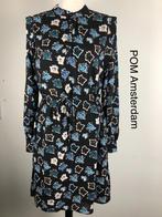 POM Amsterdam Jurk  (mt: 40) UL/8652, Maat 38/40 (M), POM Amsterdam, Blauw, POM Amsterdam