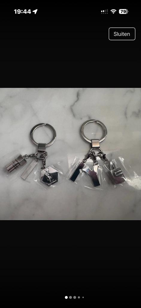 YSL Sleutelhangers - Nieuw!, Verzamelen, Sleutelhangers, Nieuw, Merk, Ophalen of Verzenden