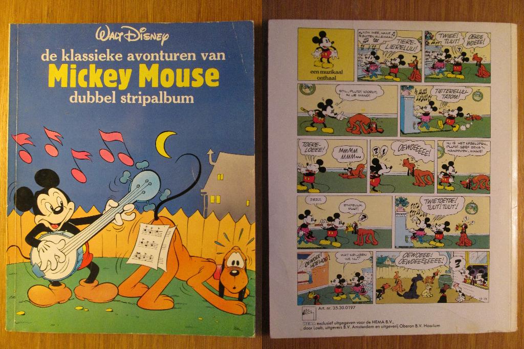 De klassieke avonturen van Mickey Mouse (SC), Boeken, Eén stripboek, Ophalen of Verzenden, Gelezen, Walt Disney