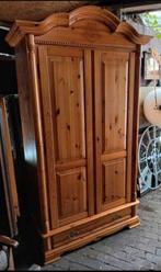 Grenen kledingkast in topstaat, Huis en Inrichting, Kasten | Kledingkasten, Ophalen, 100 tot 150 cm, Vintage, Zo goed als nieuw