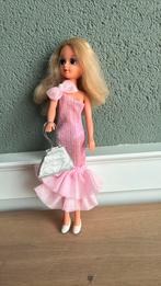 Vintage 1986 barbie Fleur grand gala jurk 385 1023, Verzamelen, Ophalen of Verzenden, Zo goed als nieuw, Kleertjes