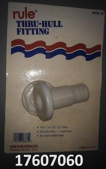 17607060 Kunststof huiddoorvoer Ø 1⅛" met slangtule Ø 29 mm. beschikbaar voor biedingen