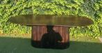 Japandi eettafel mangohout kleur walnoot 231x111, 100 tot 150 cm, 200 cm of meer, Ophalen of Verzenden, Zo goed als nieuw