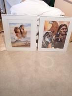 Indianen afbeeldingen, Huis en Inrichting, Ophalen, Minder dan 50 cm, Schilderij, Minder dan 50 cm