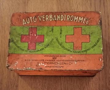oldtimer auto verbandtrommel beschikbaar voor biedingen