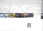 PEUGEOT 206 CC,  luxe-persmap, Ophalen of Verzenden, Zo goed als nieuw, Peugeot