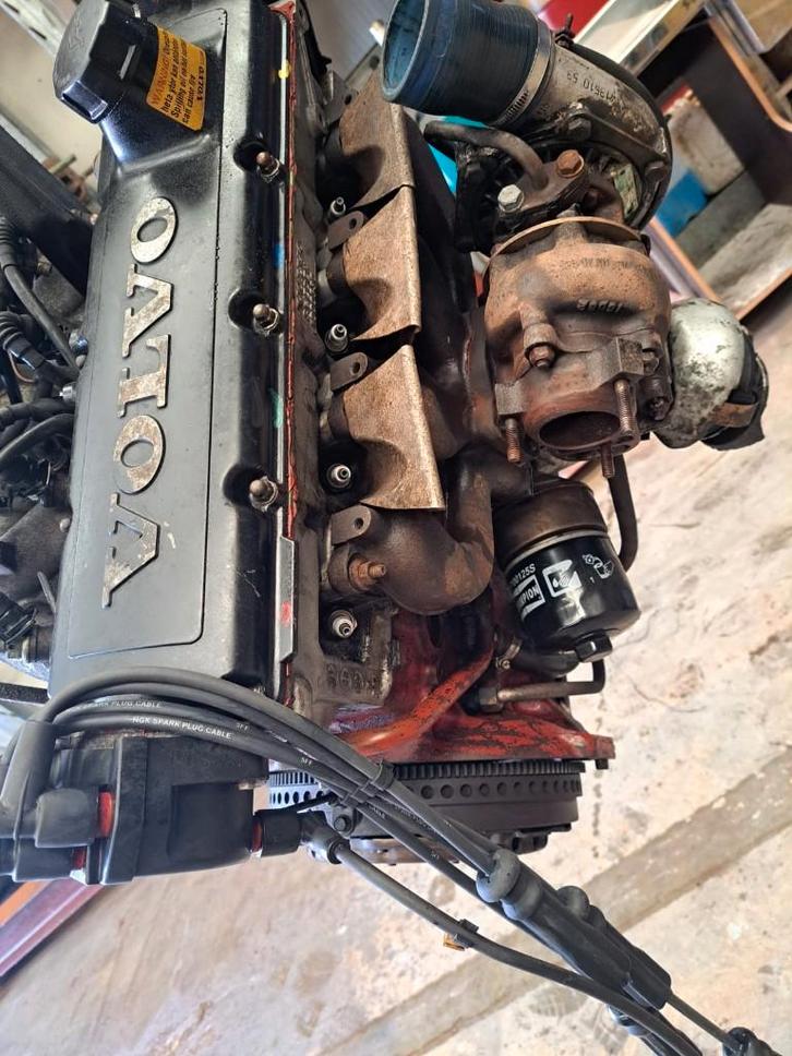 Volvo B200FT motor compleet met computer & bewijs herkomst, Auto-onderdelen, Motor en Toebehoren, Volvo, Gebruikt, Ophalen