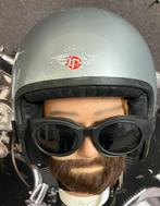 TEAB DAVIDA motorhelm met stofbril, Motoren, Kleding | Motorhelmen, Ophalen of Verzenden, Tweedehands, Overige merken