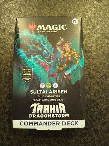 NEW MTG Commander Precon - Tarkir Dargonstorm: Sultai Arisen beschikbaar voor biedingen