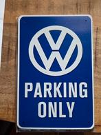 Volkswagen plaat als Decoratie, Verzamelen, Ophalen of Verzenden, Zo goed als nieuw, Reclamebord