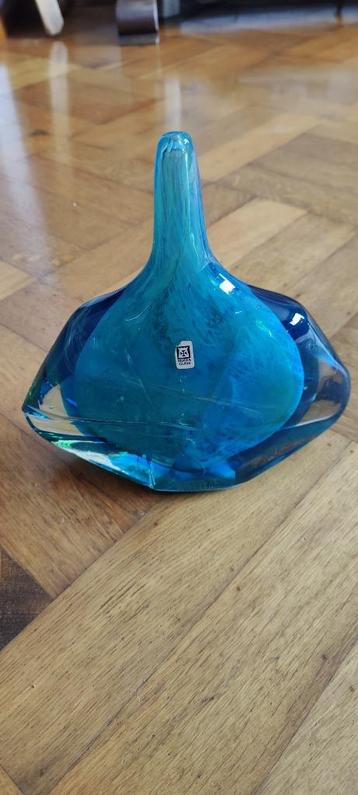 Fish Head Vaas van Mdina Art Glass, Flinke Prijsverlaging!! beschikbaar voor biedingen