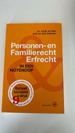 J.H.M. ter Haar - Personen- en familierecht & Erfrecht, Boeken, J.H.M. ter Haar; W.D. Kolkman, Ophalen of Verzenden, Zo goed als nieuw