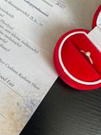 Gouden diamanten ring, Ophalen of Verzenden, Dame, Goud, Kleiner dan 17