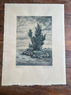 Nederlands mobilisatie grebbeberg 2-III-8 RI 1939 aquarel, Verzamelen, Verzenden, Nederland, Embleem of Badge, Landmacht