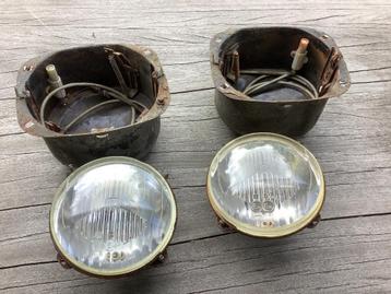 Koplampen + behuizing Citroën Dyane/Mehari van voor 1978 beschikbaar voor biedingen