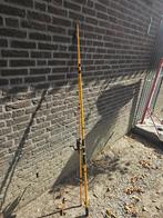 Mooie complete karperhengel met molen en lijn, Ophalen, Zo goed als nieuw