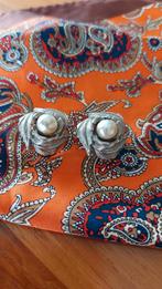 Vintage jaren 50 clip oorbellen met parel, Sieraden, Tassen en Uiterlijk, Oorbellen, Ophalen of Verzenden, Overige materialen