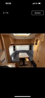 Hobby 450 de luxe 2007, Caravans en Kamperen, Caravans, Luifel, 70 kg, Rondzit, Hobby