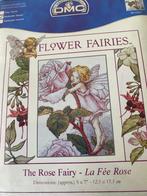 BORDUURPAKKET FLOWER FAIRIES THE ROSE FAIRY, Verzenden, Nieuw, Handborduren, Borduurpakket