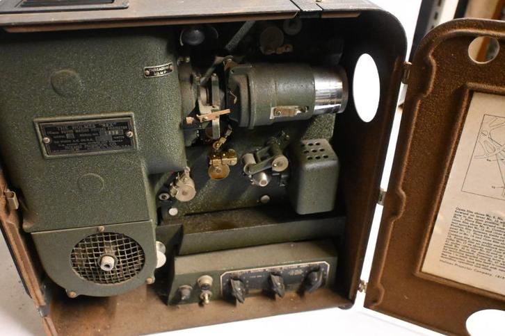 amerika the holmes rex 16 mm filmprojector met speaker wo2, Verzamelen, Militaria | Tweede Wereldoorlog, Landmacht, Overige typen