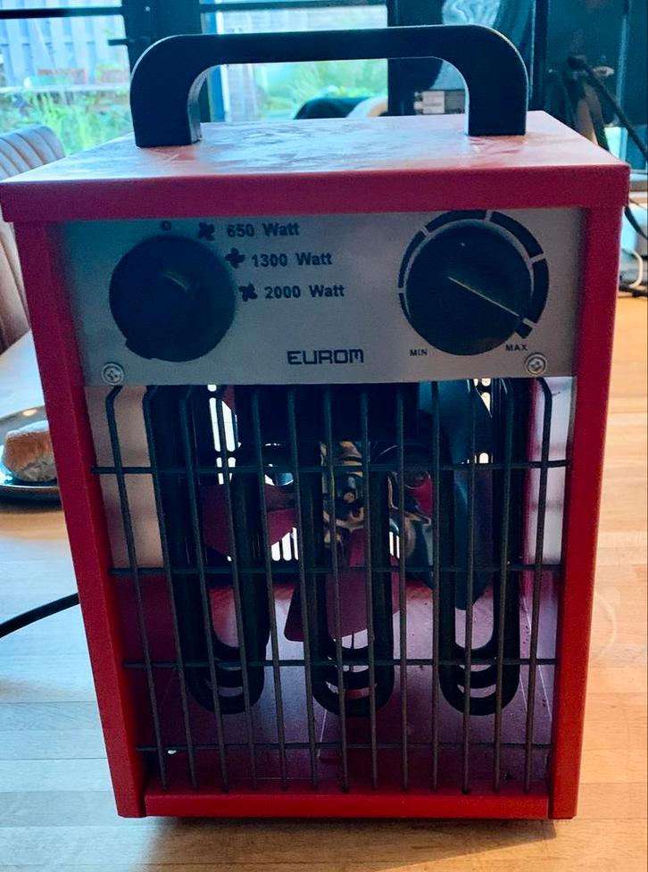 Camper/Caravan Verwarming - Eurom 2000W, Huis en Inrichting, Kachels, Gebruikt, Vrijstaand, Overige soorten, Elektrisch, Ophalen