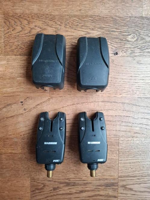 Fox warrior beetmelders met hardcase, Watersport en Boten, Hengelsport | Karpervissen, Zo goed als nieuw, Overige typen, Ophalen of Verzenden