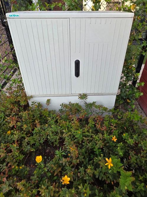 Geyer SLG132P Polyester veldkast installatiekast elektrakast, Doe-het-zelf en Verbouw, Elektra en Kabels, Zo goed als nieuw, Overige typen